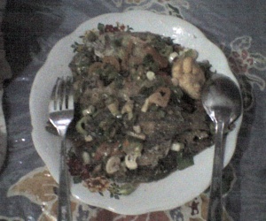 dihidangkan